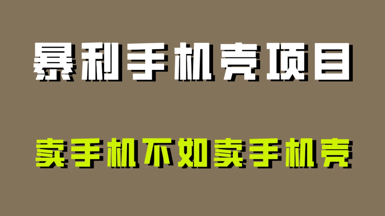 图片[1]-探析手机壳名目：为何卖手机壳比卖手机更具暴利性？ - 零度风格-零度风格