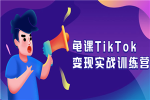 龟课TikTok变现实战训练营 - 零度风格-零度风格