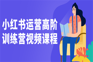 小红书运营高阶训练营视频课程 - 零度风格-零度风格