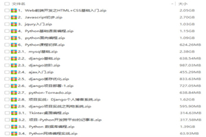 Python开发基础实战进阶视频进阶 - 零度风格-零度风格