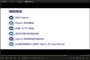 Nginx开发从入门到精通视频教程全套视频 - 零度风格-零度风格
