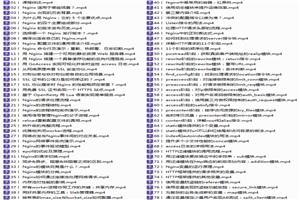 图片[2]-Nginx开发从入门到精通视频教程全套视频 - 零度风格-零度风格